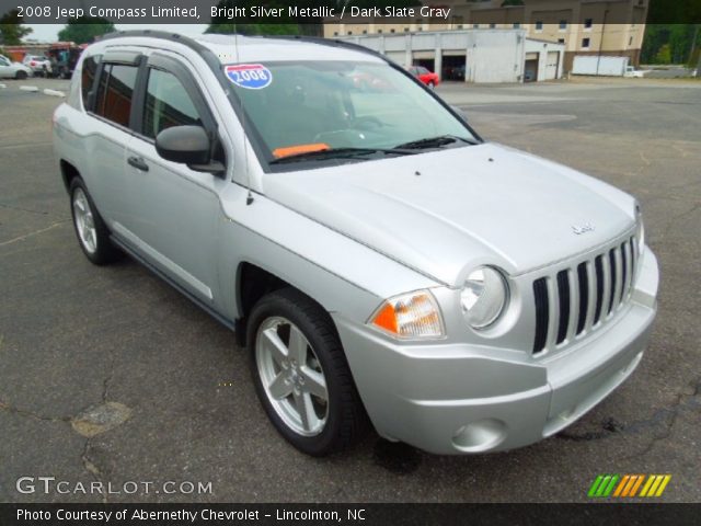 2008 Jeep Compass Limited in Bright Silver Metallic