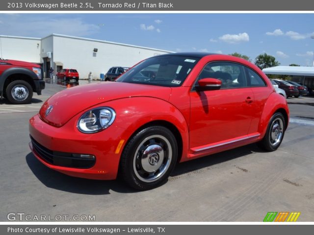 2013 Volkswagen Beetle 2.5L in Tornado Red
