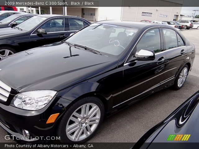 2009 Mercedes-Benz C 300 Sport in Black