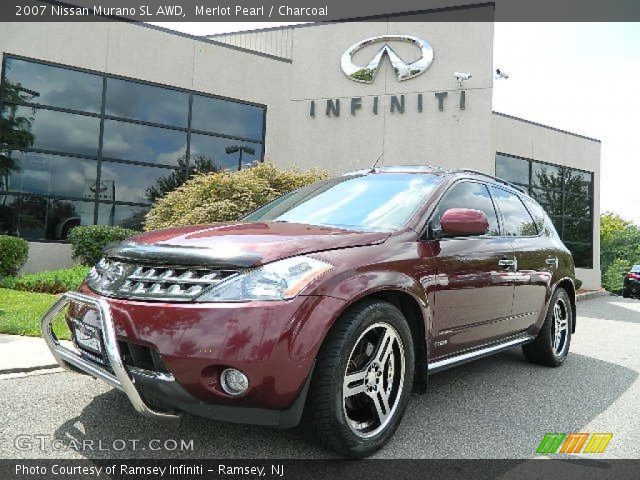 2007 Nissan Murano SL AWD in Merlot Pearl
