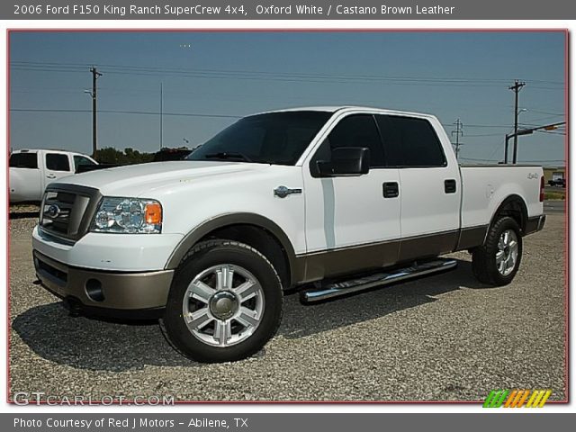 2006 Ford F150 King Ranch SuperCrew 4x4 in Oxford White