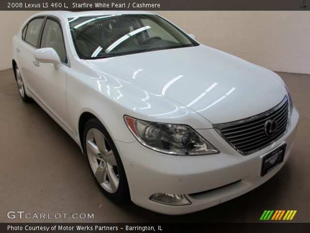 2008 Lexus LS 460 L in Starfire White Pearl