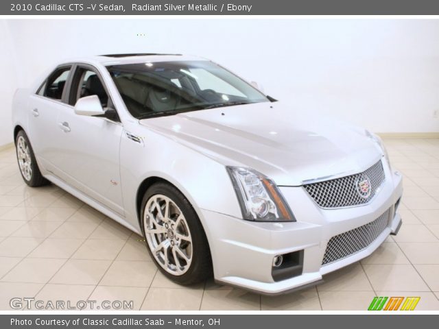 2010 Cadillac CTS -V Sedan in Radiant Silver Metallic