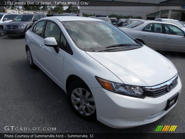2012 Honda Civic LX Sedan in Taffeta White
