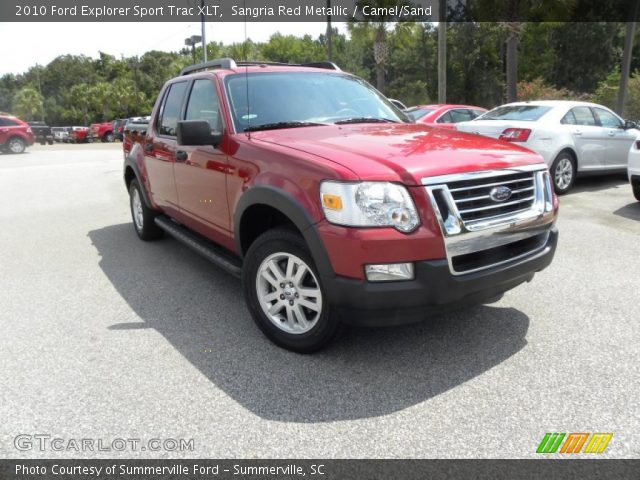 2010 Ford Explorer Sport Trac XLT in Sangria Red Metallic