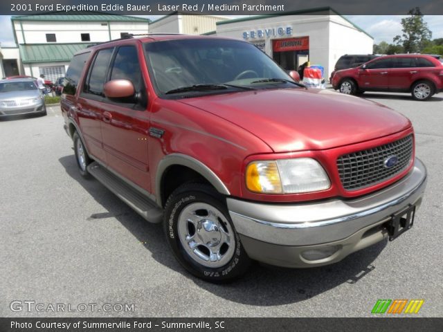 2001 Ford Expedition Eddie Bauer in Laser Red