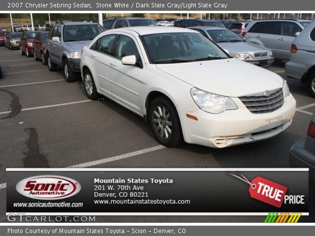 2007 Chrysler Sebring Sedan in Stone White