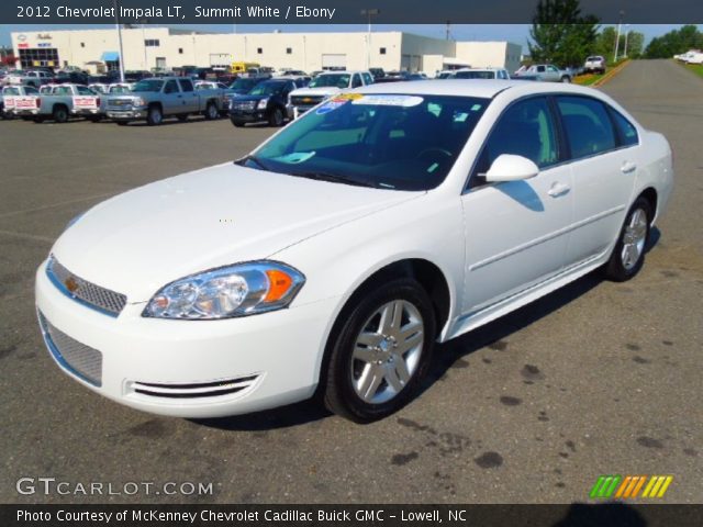 2012 Chevrolet Impala LT in Summit White