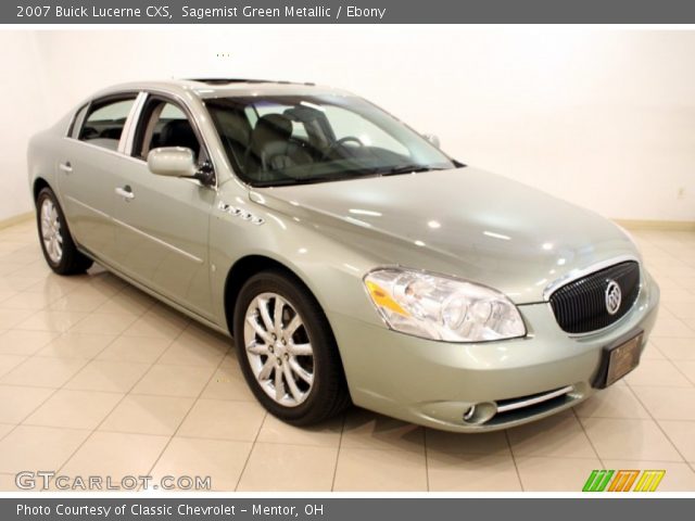 2007 Buick Lucerne CXS in Sagemist Green Metallic