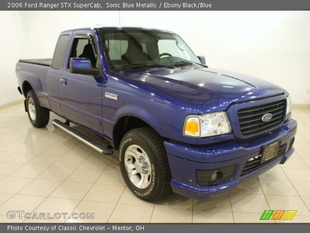 2006 Ford Ranger STX SuperCab in Sonic Blue Metallic