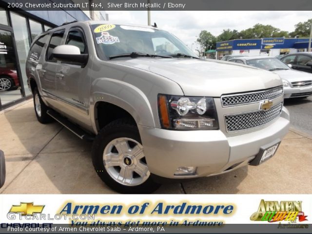 2009 Chevrolet Suburban LT 4x4 in Silver Birch Metallic