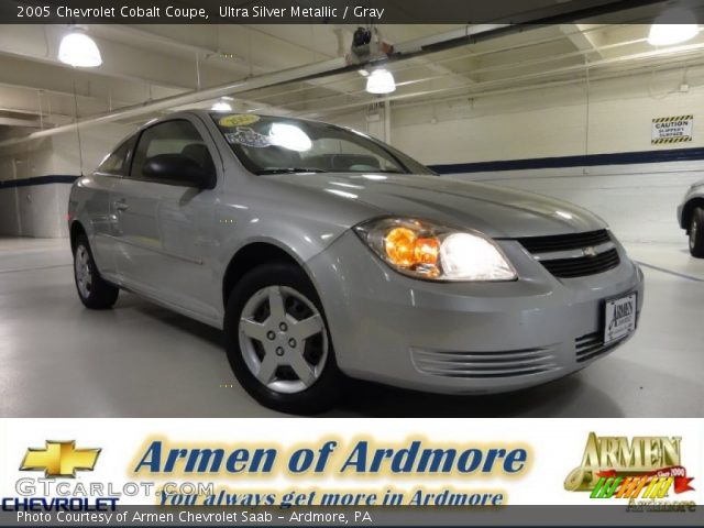 2005 Chevrolet Cobalt Coupe in Ultra Silver Metallic