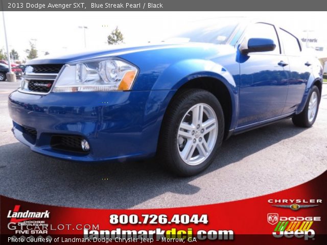 2013 Dodge Avenger SXT in Blue Streak Pearl