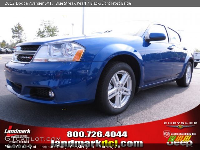 2013 Dodge Avenger SXT in Blue Streak Pearl