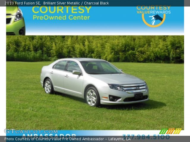 2010 Ford Fusion SE in Brilliant Silver Metallic