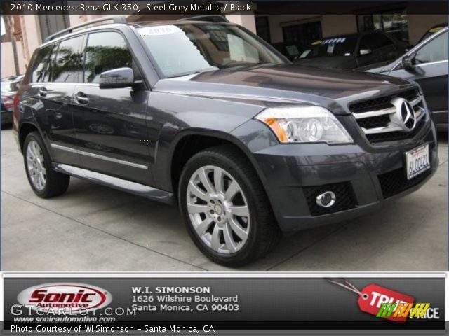 2010 Mercedes-Benz GLK 350 in Steel Grey Metallic