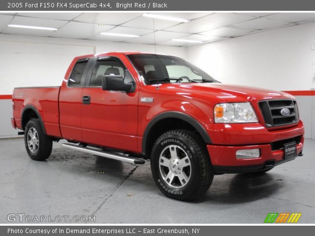 2005 Ford F150 FX4 SuperCab 4x4 in Bright Red