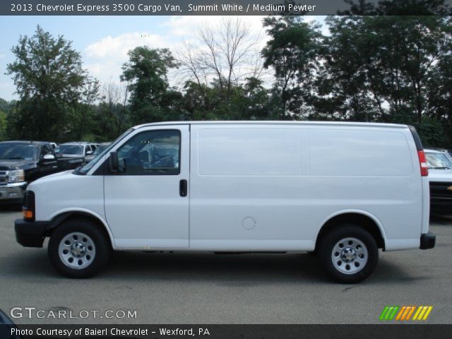 2013 Chevrolet Express 3500 Cargo Van in Summit White