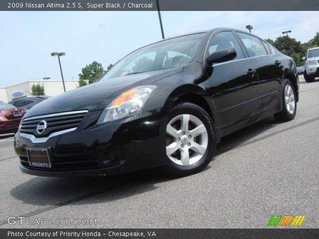 2009 Nissan Altima 2.5 S in Super Black