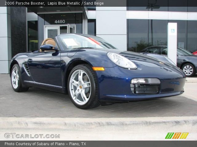 2006 Porsche Boxster  in Lapis Blue Metallic