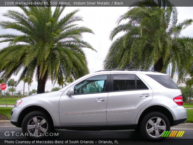 2006 Mercedes-Benz ML 500 4Matic in Iridium Silver Metallic