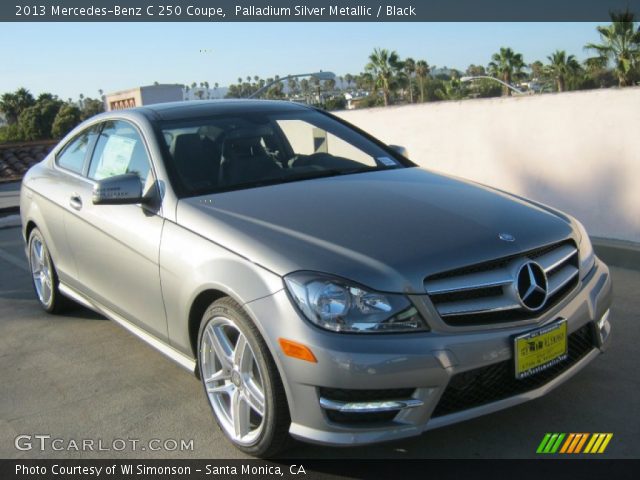 2013 Mercedes-Benz C 250 Coupe in Palladium Silver Metallic