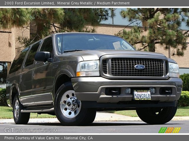 2003 Ford Excursion Limited in Mineral Grey Metallic