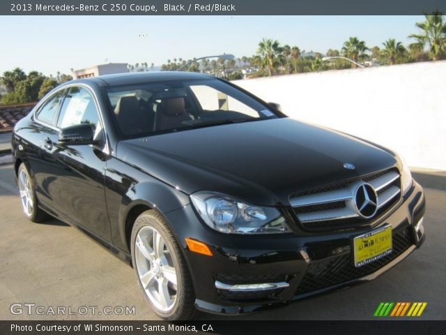 2013 Mercedes-Benz C 250 Coupe in Black