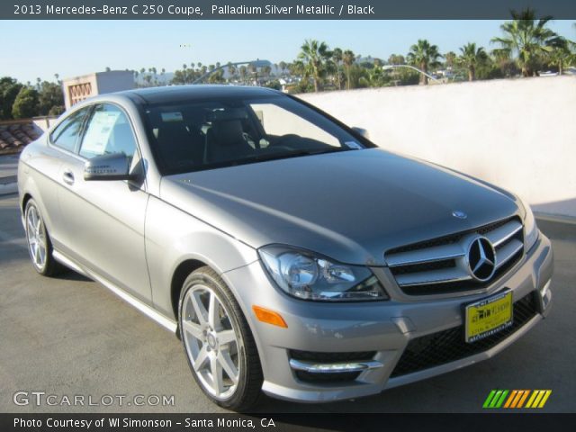 2013 Mercedes-Benz C 250 Coupe in Palladium Silver Metallic