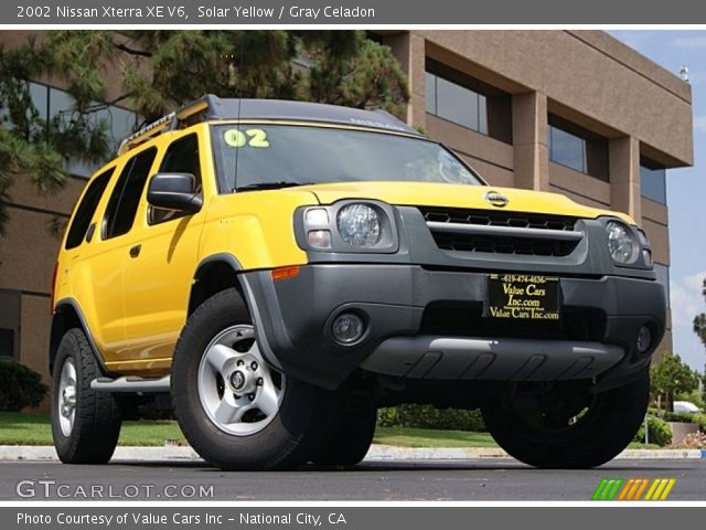 Yellow 2002 nissan xterra #9