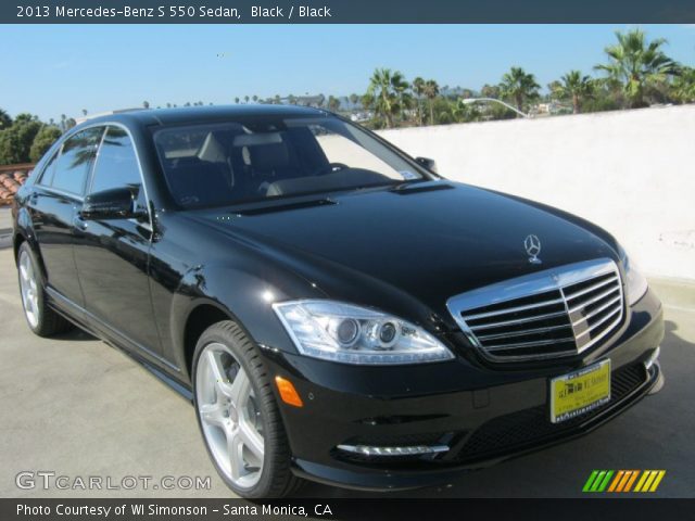 2013 Mercedes-Benz S 550 Sedan in Black