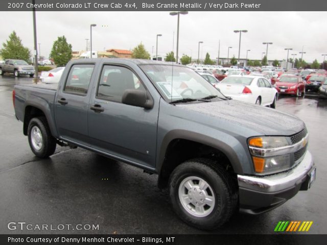 2007 Chevrolet Colorado LT Crew Cab 4x4 in Blue Granite Metallic