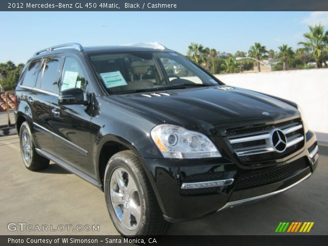 2012 Mercedes-Benz GL 450 4Matic in Black