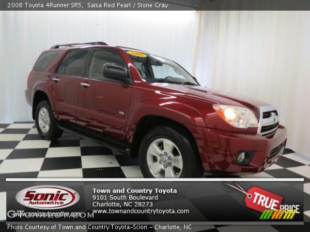 2008 Toyota 4Runner SR5 in Salsa Red Pearl