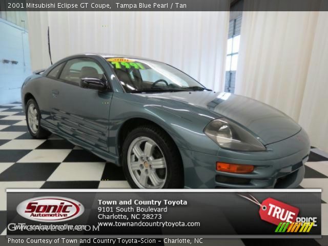 2001 Mitsubishi Eclipse GT Coupe in Tampa Blue Pearl