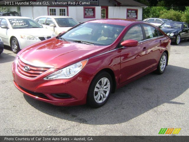 2011 Hyundai Sonata GLS in Venetian Red