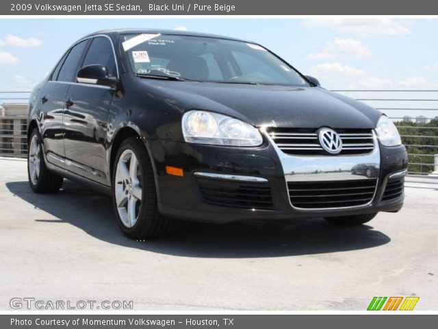 2009 Volkswagen Jetta SE Sedan in Black Uni