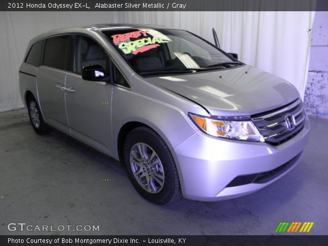 2012 Honda Odyssey EX-L in Alabaster Silver Metallic