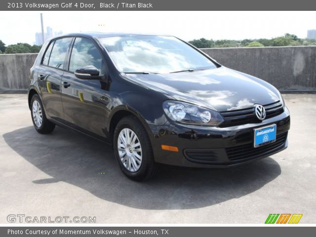 2013 Volkswagen Golf 4 Door in Black
