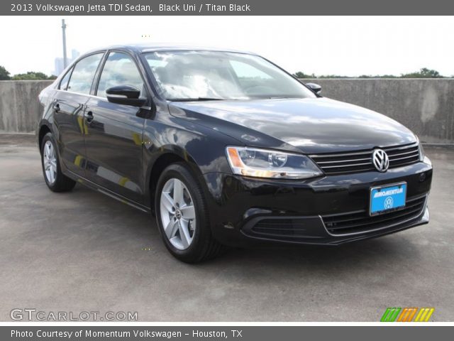 2013 Volkswagen Jetta TDI Sedan in Black Uni