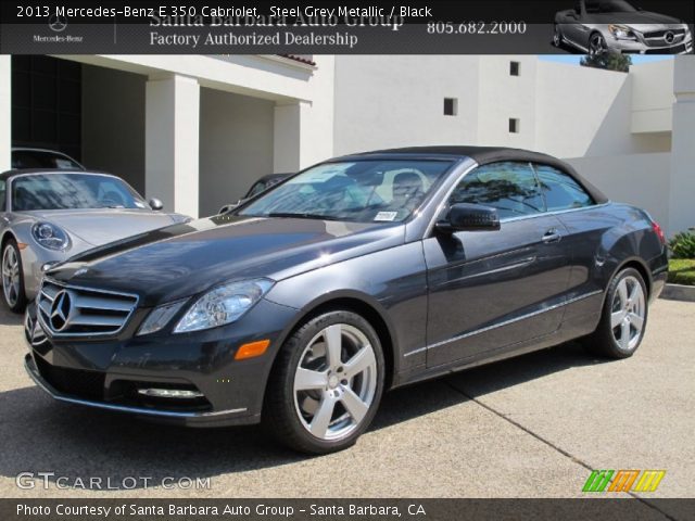 2013 Mercedes-Benz E 350 Cabriolet in Steel Grey Metallic