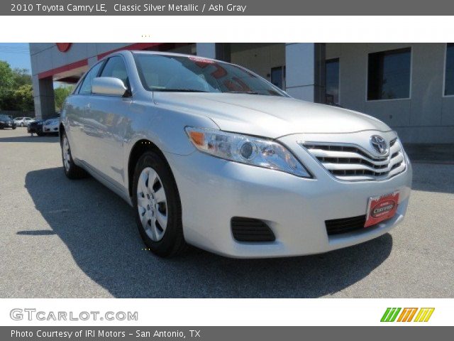 2010 Toyota Camry LE in Classic Silver Metallic