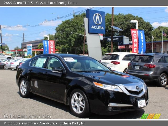 2009 Acura TL 3.5 in Crystal Black Pearl