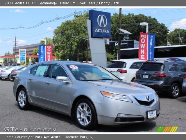 2011 Acura TL 3.5 Technology in Paladium Silver Pearl