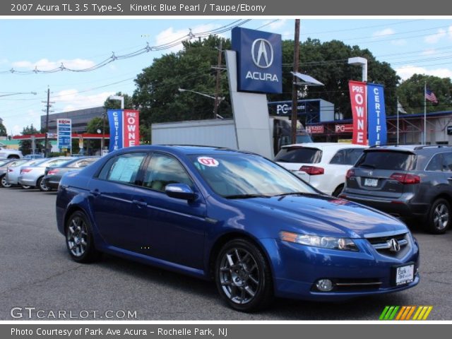 2007 Acura TL 3.5 Type-S in Kinetic Blue Pearl