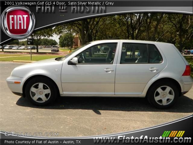 2001 Volkswagen Golf GLS 4 Door in Satin Silver Metallic