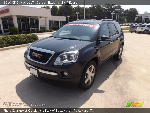 2010 GMC Acadia SLT in Carbon Black Metallic