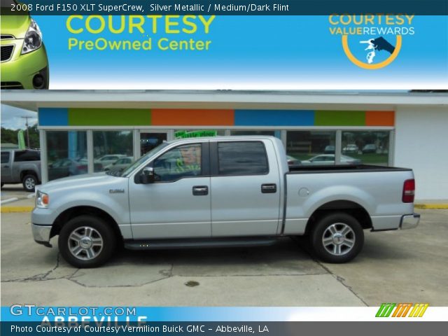 2008 Ford F150 XLT SuperCrew in Silver Metallic