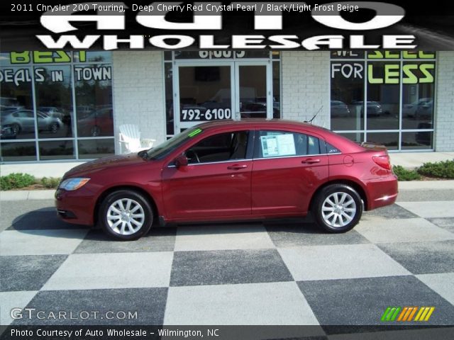 2011 Chrysler 200 Touring in Deep Cherry Red Crystal Pearl