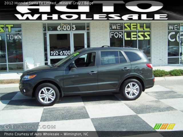 2012 Hyundai Santa Fe Limited in Mineral Gray